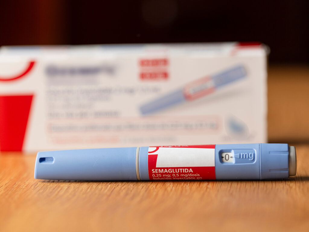 a medication pen that distributes ozempic